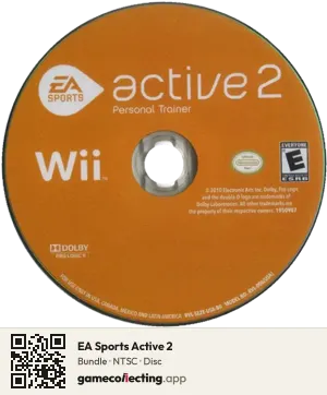 EA Sports Active 2 Nintendo Wii, NTSC disc