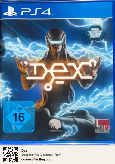 Dex PlayStation 4, Germany box front