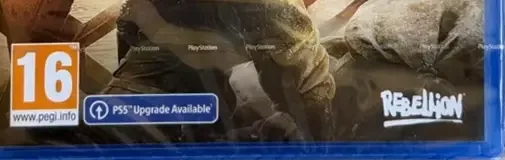 Sniper Elite 5, the PEGI square on its front