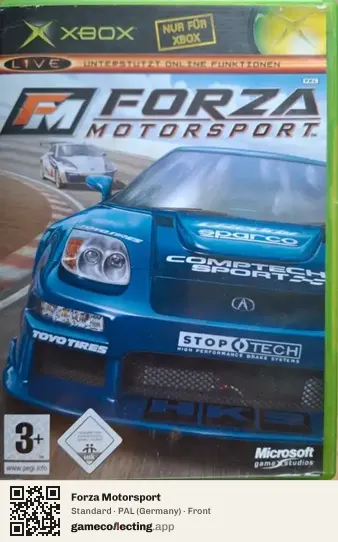 Forza Motorsport Xbox, Germany box front