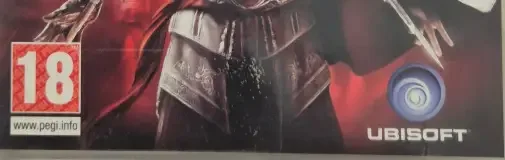 Assassin's Creed II, the PEGI square on its front