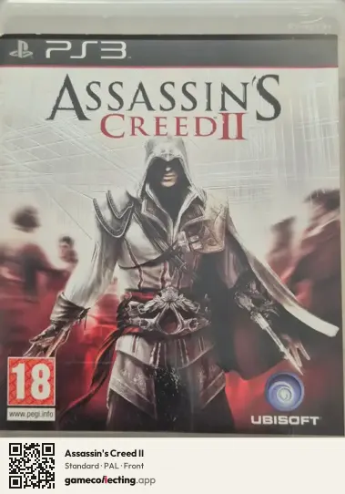 Assassin's Creed II PlayStation 3, PAL box front