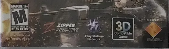 SOCOM 4: U.S. Navy SEALs, the ESRB box on its front