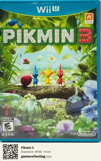 Pikmin 3 Nintendo Wii U, NTSC box front