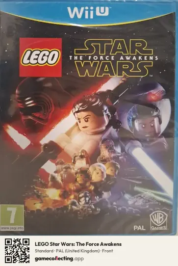 LEGO Star Wars: The Force Awakens Nintendo Wii U, United Kingdom box front
