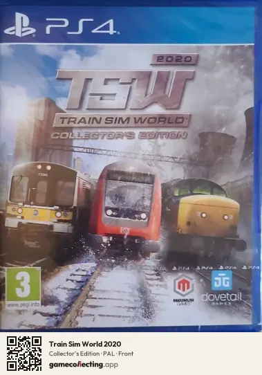 Train Sim World 2020 PlayStation 4, PAL box front