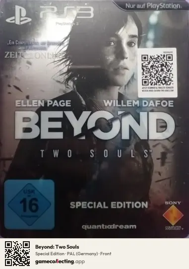 Beyond: Two Souls PlayStation 3, Germany box front