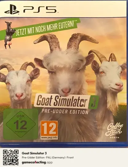 Goat Simulator 3 PlayStation 5, Germany box front