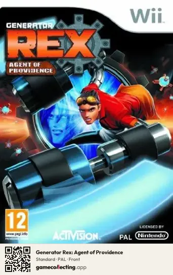 Generator Rex: Agent of Providence Nintendo Wii, PAL box front