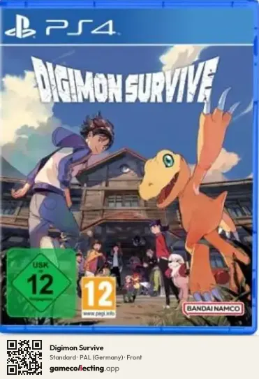 Digimon Survive PlayStation 4, Germany box front