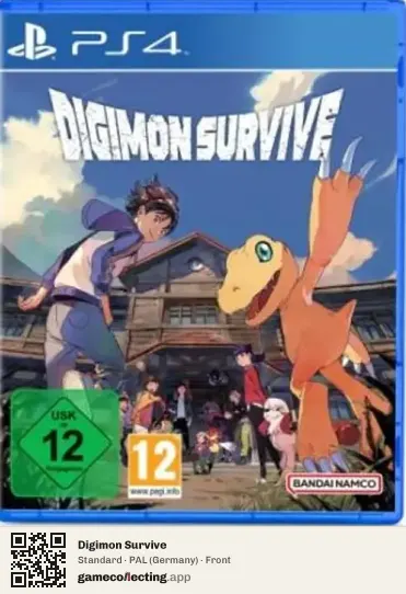 Digimon Survive PlayStation 4, Germany box front