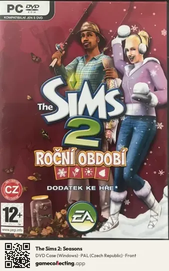 The Sims 2: Seasons Computer, Czech Republic box front
