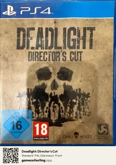 Deadlight: Director's Cut PlayStation 4, Germany box front