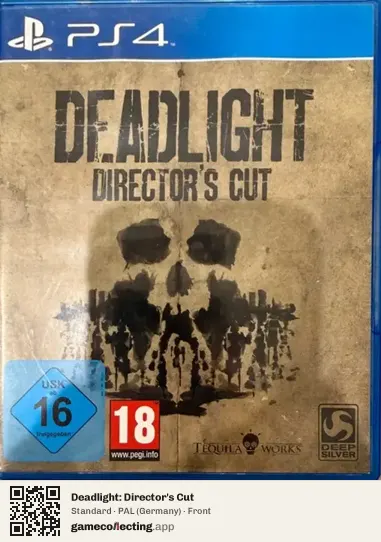 Deadlight: Director's Cut PlayStation 4, Germany box front