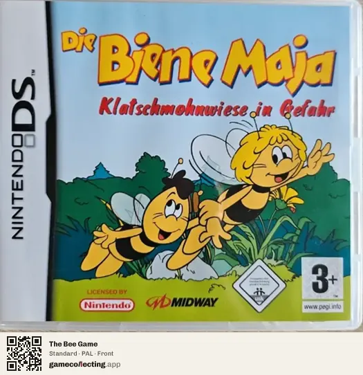 The Bee Game Nintendo DS, PAL box front