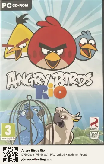 Angry Birds Rio Computer, United Kingdom box front
