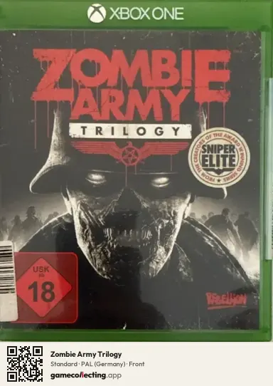 Zombie Army Trilogy Xbox One, Germany box front