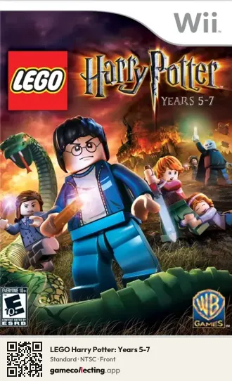 LEGO Harry Potter: Years 5-7 Nintendo Wii, NTSC box front