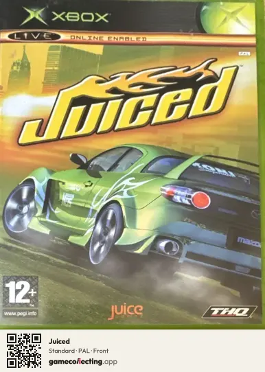 Juiced Xbox, PAL box front