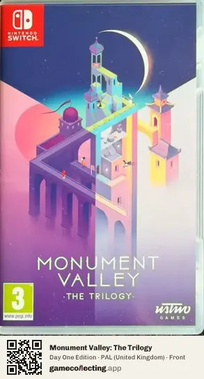 Monument Valley: The Trilogy Nintendo Switch, United Kingdom box front