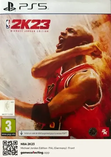 NBA 2K23 PlayStation 5, Germany box front