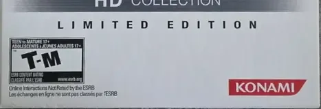 Metal Gear Solid HD Collection, the ESRB box on its front