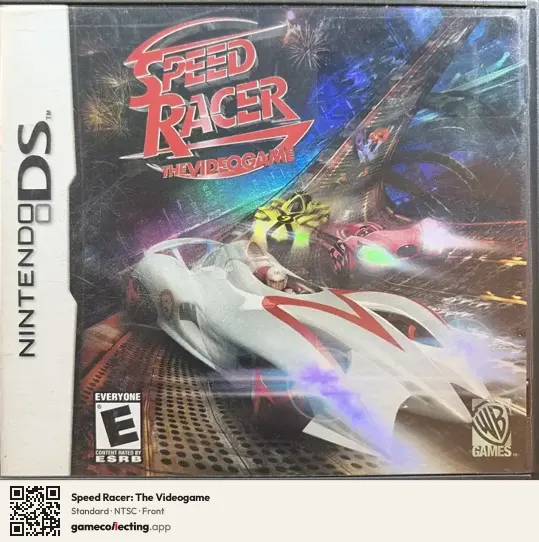 Speed Racer: The Videogame Nintendo DS, NTSC box front