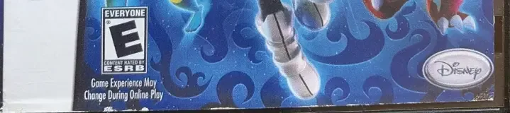 Spectrobes, the ESRB box on its front
