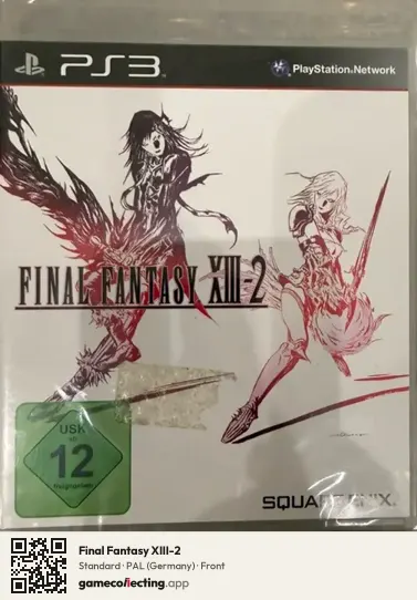 Final Fantasy XIII-2 PlayStation 3, Germany box front