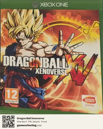 Dragon Ball Xenoverse Xbox One, Spain box front