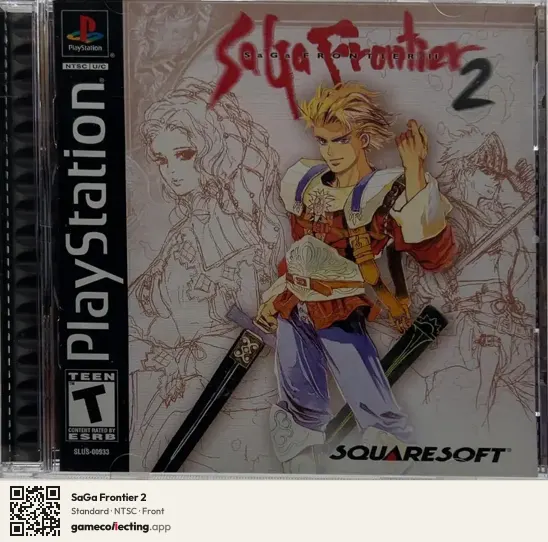 SaGa Frontier 2 PlayStation, NTSC box front