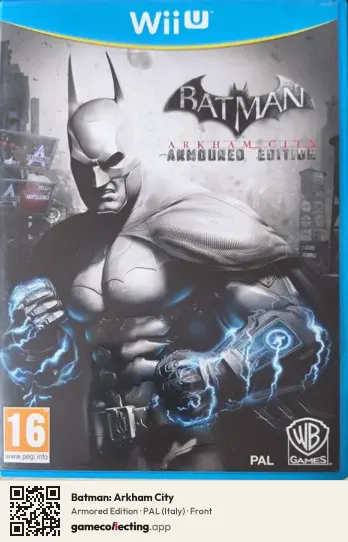 Batman: Arkham City Nintendo Wii U, Italy box front