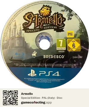 Armello PlayStation 4, PAL disc