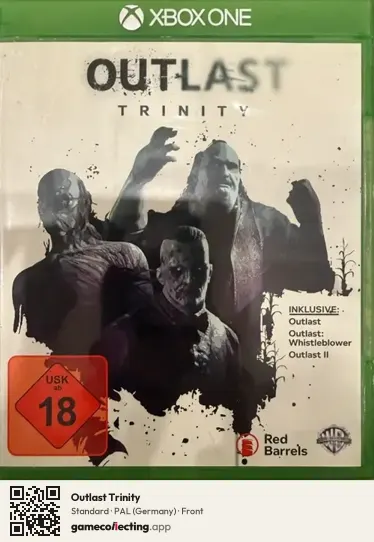 Outlast Trinity Xbox One, Germany box front