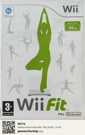 Wii Fit Nintendo Wii, Italy box front