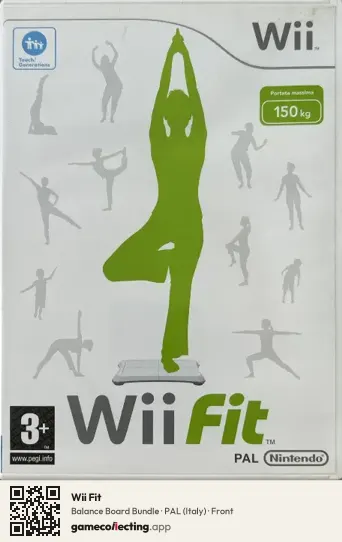 Wii Fit Nintendo Wii, Italy box front