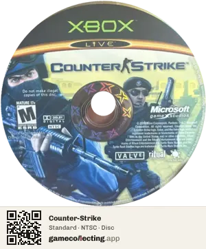 Counter-Strike Xbox, NTSC disc