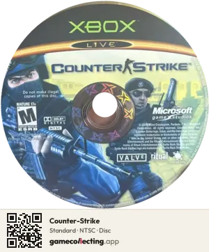 Counter-Strike Xbox, NTSC disc