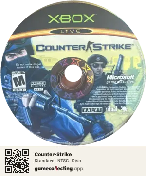 Counter-Strike Xbox, NTSC disc