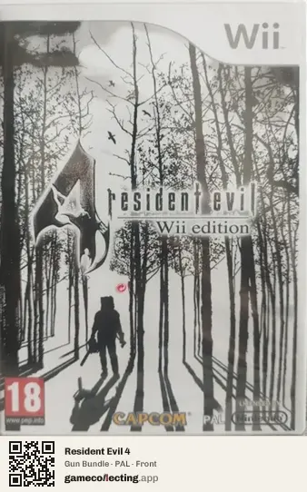 Resident Evil 4 Nintendo Wii, PAL box front