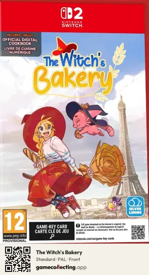 The Witch's Bakery Nintendo Switch 2, PAL box front