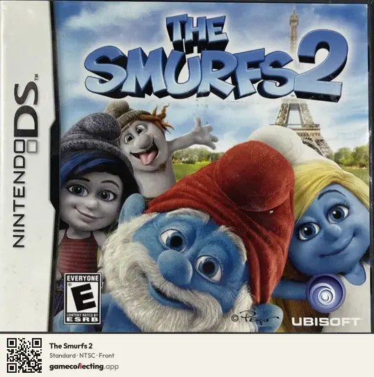 The Smurfs 2 Nintendo DS, NTSC box front