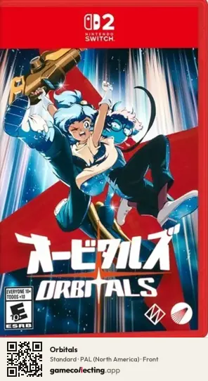 Orbitals Nintendo Switch 2, North America box front