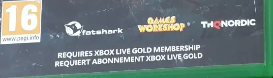 Warhammer: End Times: Vermintide, the USK square on its front