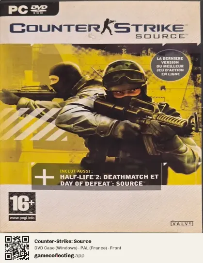 Counter-Strike: Source Computer, France box front
