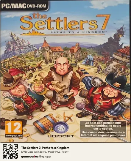 The Settlers 7: Paths to a Kingdom Computer, PAL box front