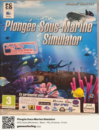 Plongée Sous-Marine Simulator Computer, France box front