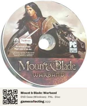 Mount & Blade: Warband Computer, PAL disc