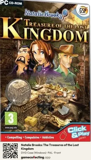 Natalie Brooks: The Treasures of the Lost Kingdom Computer, PAL box front