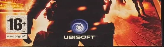 Tom Clancy's Rainbow Six: Vegas, the PEGI square on its front